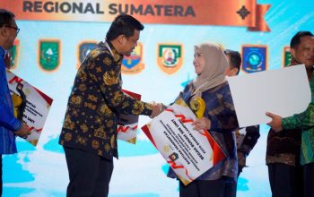 Sukseskan Program 3 juta rumah, Pemkot Bandar Lampung Kembali Raih Penghargaan