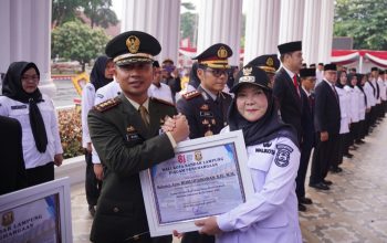 ‎Peringatan HUT RI di Lingkungan Pemkot Bandar Lampung Berlangsung Meriah ‎