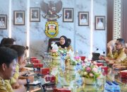 Eva Dwiana Pimpin Rapat Koordinasi Bersama Para Camat Dan Lurah Se-Kota Bandar Lampung