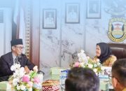 Menerima Audiensi Ketua Pengadilan Agama Tanjung Karang Kota Bandar Lampung