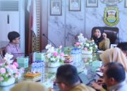 Wali Kota Bandar Lampung Hj. Eva Dwiana Menerima Kunjungan Audiensi Dari Perwakilan Cipayung Plus Kota Bandar Lampung