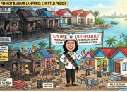 Gempur Kawasan Kumuh, Pemkot Bandar Lampung Sikat 529 Rumah Tak Layak di Pesisir