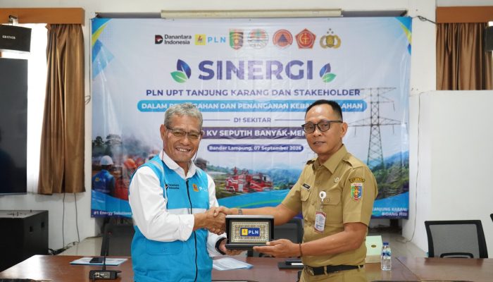Jaga Listrik Tetap Menyala, PLN Perkuat Sinergi Cegah Kebakaran Lahan di Jalur Transmisi Lampung