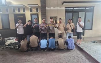 Tawuran di Jalan Soekarno Hatta Bandar Lampung, Polisi Amankan 6 Pelajar