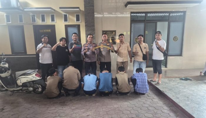 Tawuran di Jalan Soekarno Hatta Bandar Lampung, Polisi Amankan 6 Pelajar