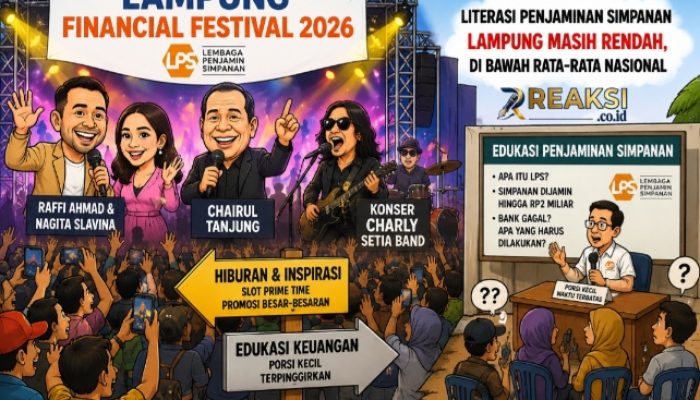 Lampung Financial Festival 2026: Ketika Literasi Keuangan Kalah Panggung dari Hiburan