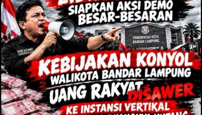 Masyarakat Sipil Ancam Gruduk Pemkot Bandar Lampung Soal Kebijakan Konyol Walikota
