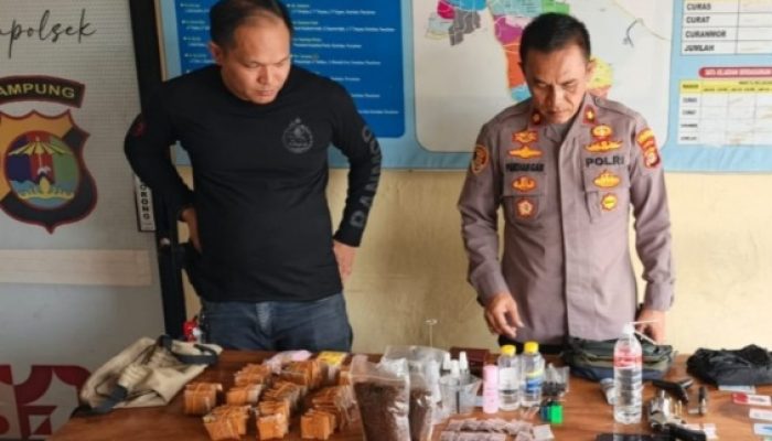 Terlindungi: Polisi Tangkap Pria Lepas Tembakkan ke Udara di Kampus UIN Bandar Lampung