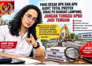 Pembangunan Kota Bandar Lampung Diduga Gunakan Barang Bekas, PWRI Lampung: Jangan Tutupi Informasi Masyarakat