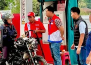 Keluhan Antrean BBM Ditindaklanjuti, SPBU Metro Kibang Didatangi Tim Gabungan
