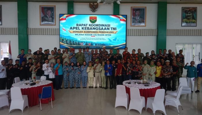 Kodam XXI/Radin Inten Konsolidasikan 56 Elemen Masyarakat, Perkuat Bela Negara dan Persatuan