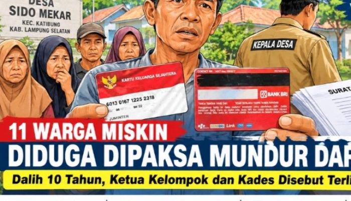 Diduga Dipaksa Mundur dari Bansos, 11 Warga Miskin Sido Mekar Lampung Selatan Ngaku Takut Diintimidasi