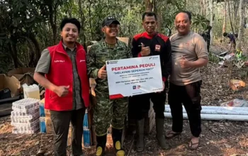 Pertamina Dukung 350 Personel TNI, Polri dan Warga Padamkan Karhutla Way Kambas